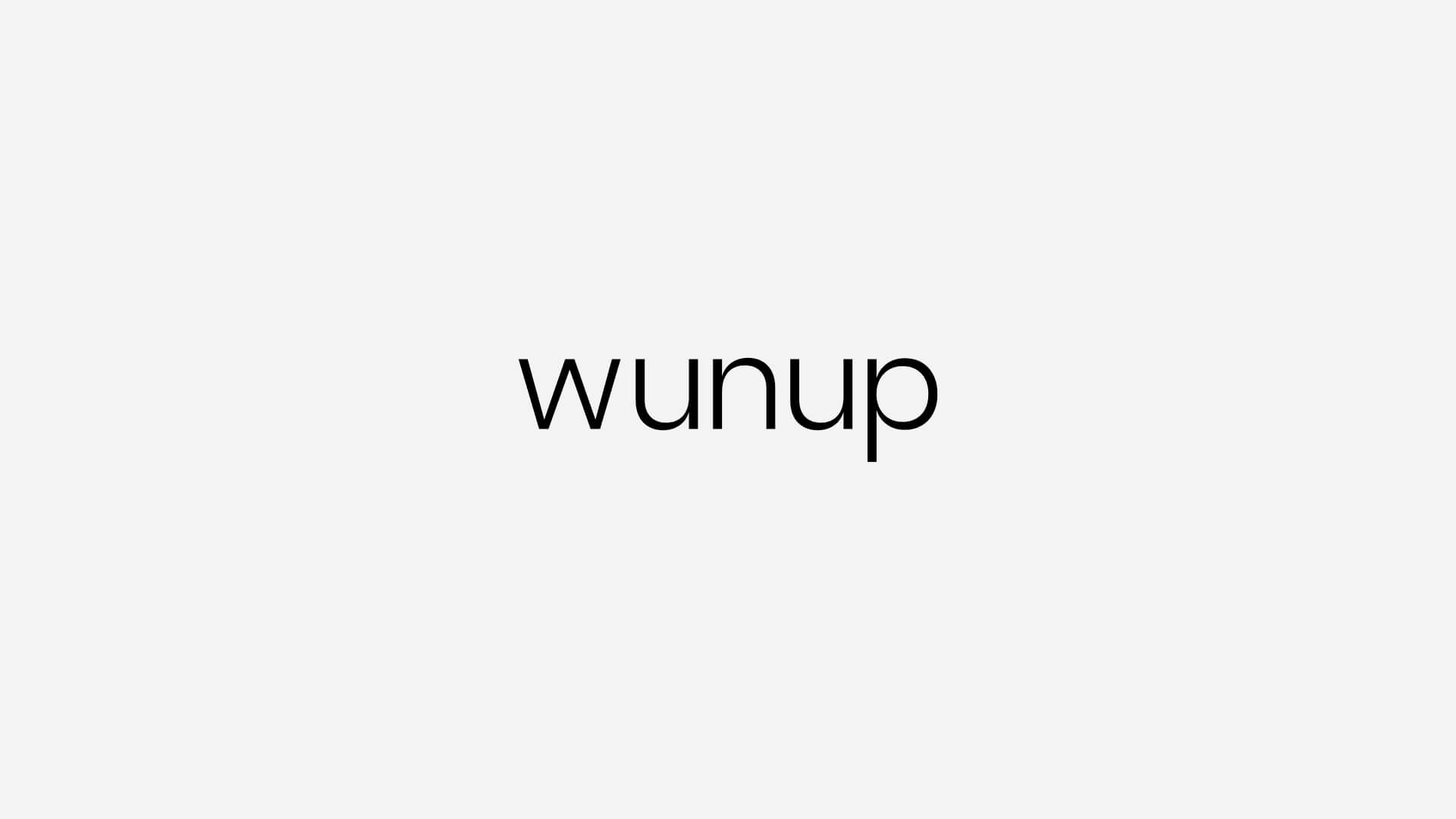 Wunup Wordmark